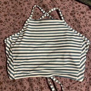 albion weekender switchback halter bikini top